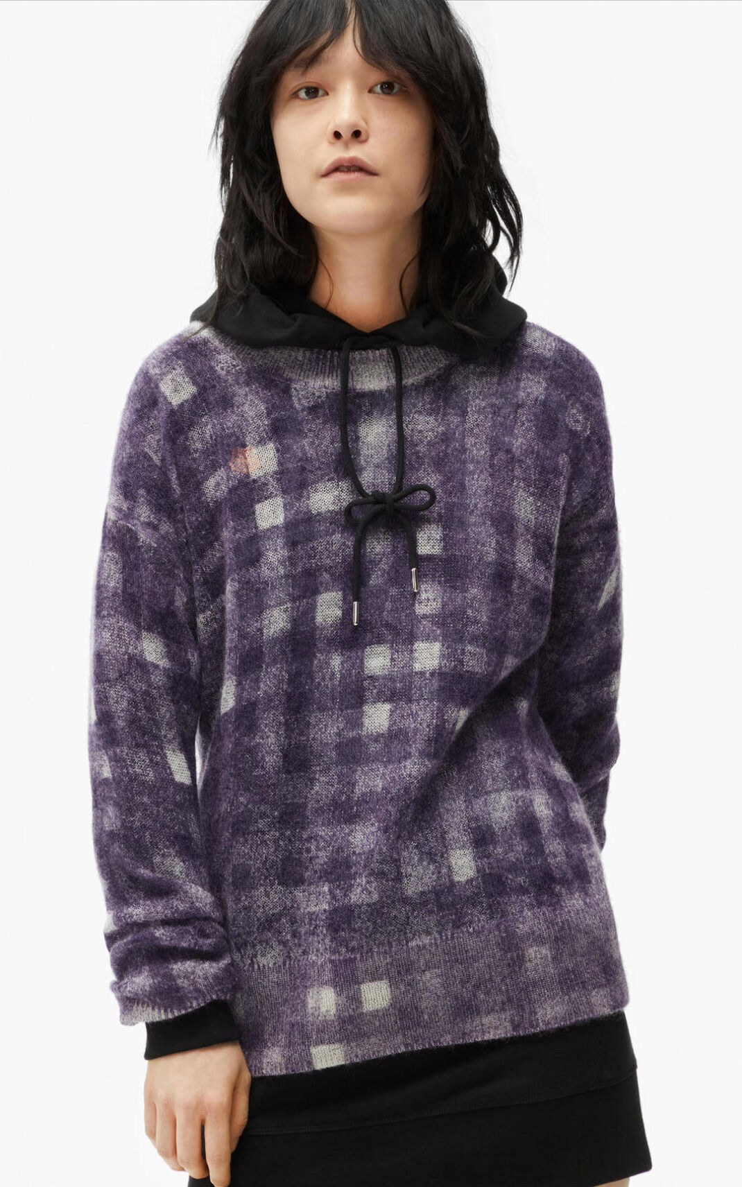 Suéter Kenzo Ghost check Feminino - Roxo | 925NUYRZI